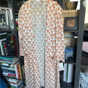 LuLaRoe Sarah Duster Cardigan – Medium – NWT